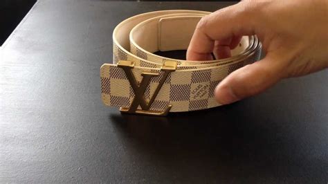 fake louis vuitton belt white|genuine louis vuitton belt.